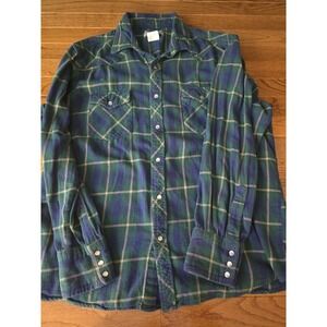 Wrangler Pearl Button/snap Long Sleeve - XL